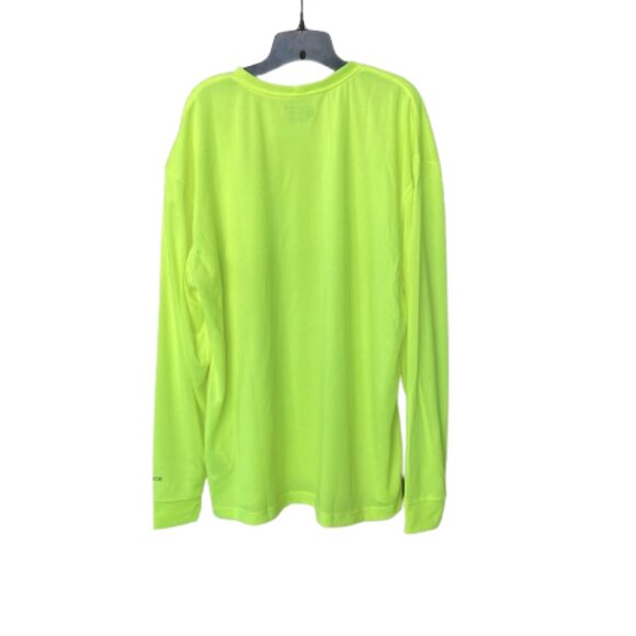 Carhartt Force Color Enhanced Long Sleeve T-Shirt Men's XL Brite Lime NWT - Picture 3 of 6